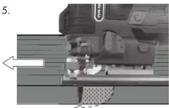PARKSIDE PSTK 800 G5 - Choisir la vitesse - 3