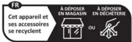 PARKSIDE PSTK 800 G5 - Directive 2012/19/UE sur les déchets d'équipements électriques et électroniques : - 2