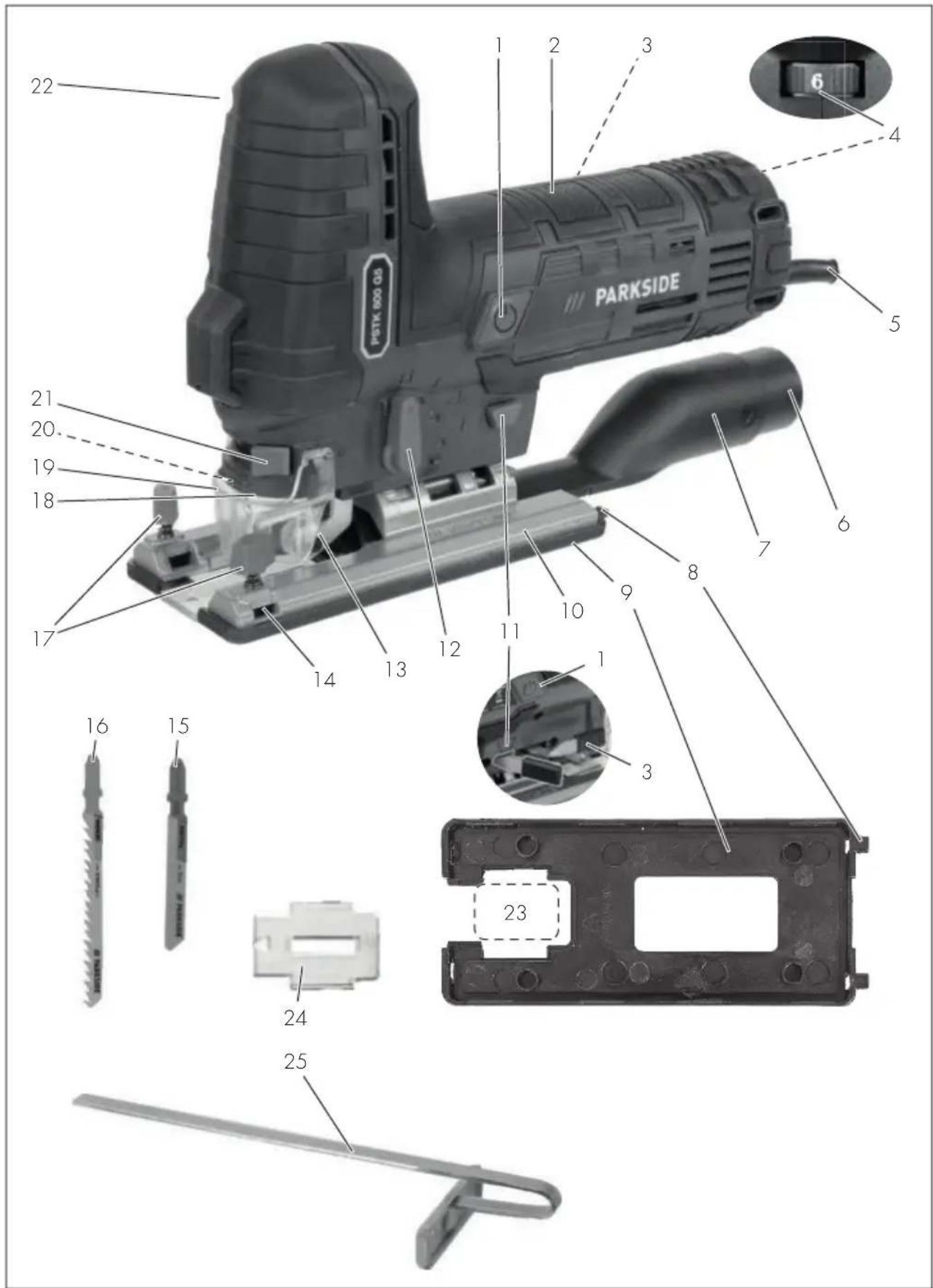PARKSIDE PSTK 800 G5 - GB MT - 1