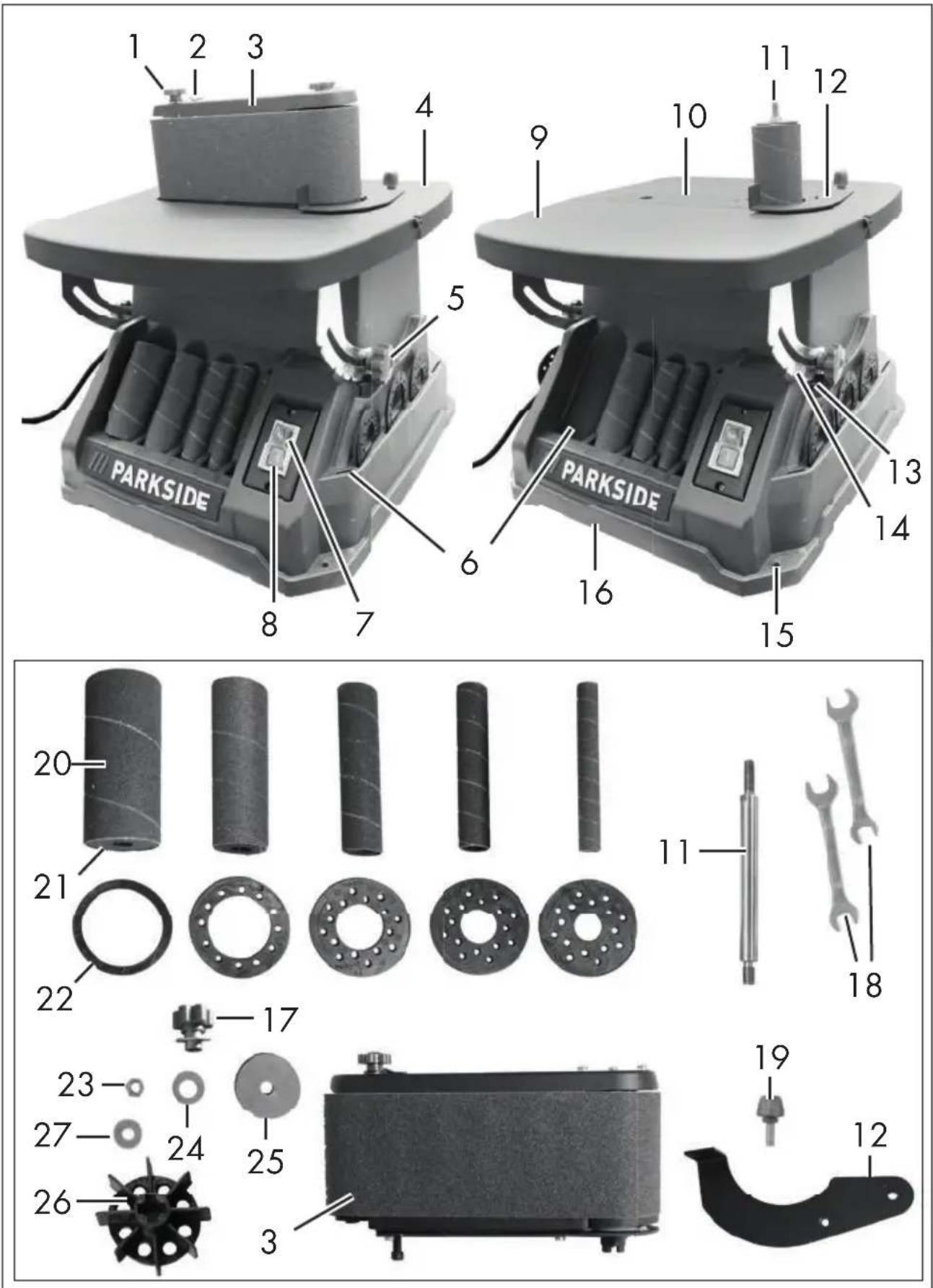 PARKSIDE PSSO 500 A1 - 2