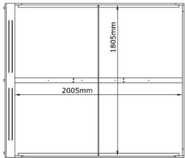 1805mm 2005mm