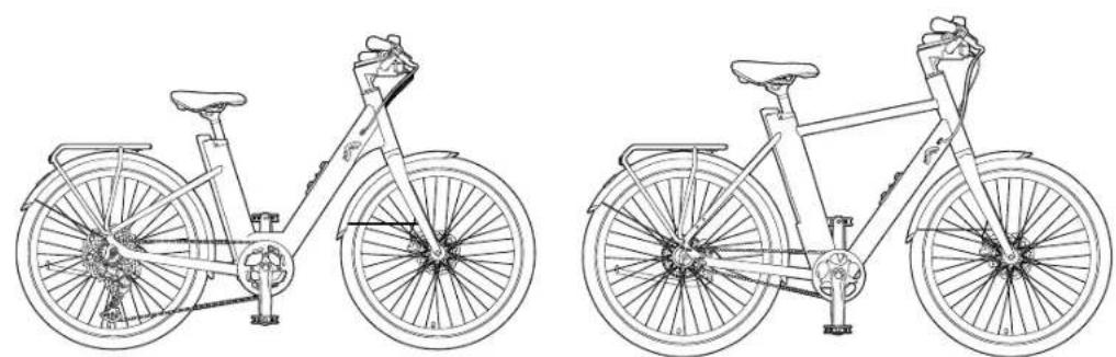 CRIVIT Urban E-Bike Y.2 - 1