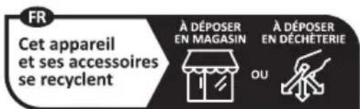 PARKSIDE PARP 20-Li A1 - Mise au rebut - 2