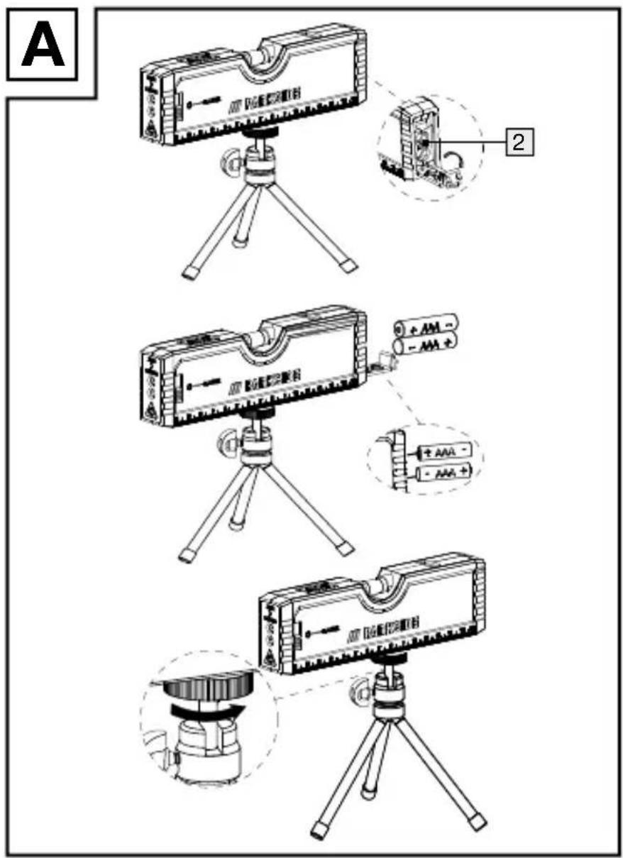 PARKSIDE PLW A6 - LASER SPIRIT LEVEL - 2