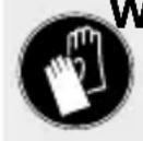 PARKSIDE PLW A6 - WEAR PROTECTIVE GLOVES! - 1