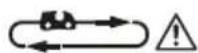 PARKSIDE PEKS 2200 A1 - Pictogram onder de kettingwielafdekking - 1