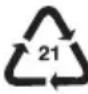 Cien BEAUTY CBSZB 3.7 A1 - Anvendte symboler - 5