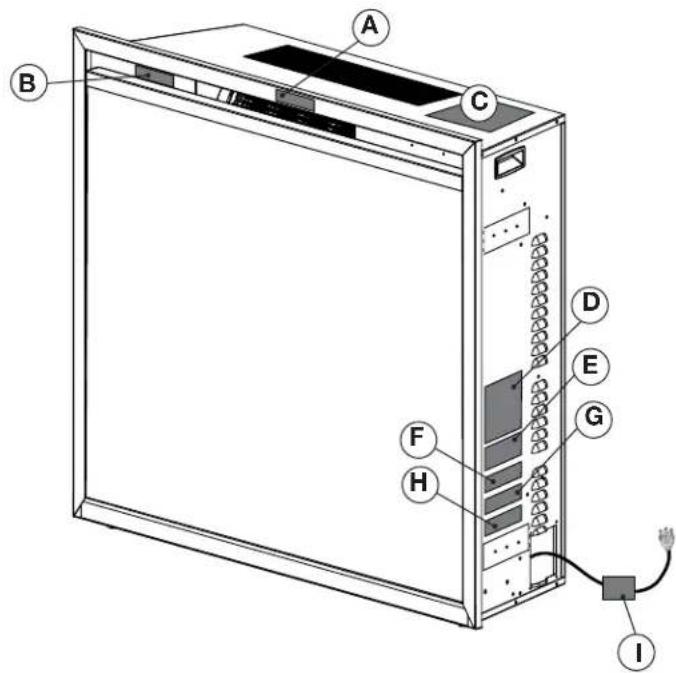 Napoleon Element NEFB36H-BS-2 - label location - 1