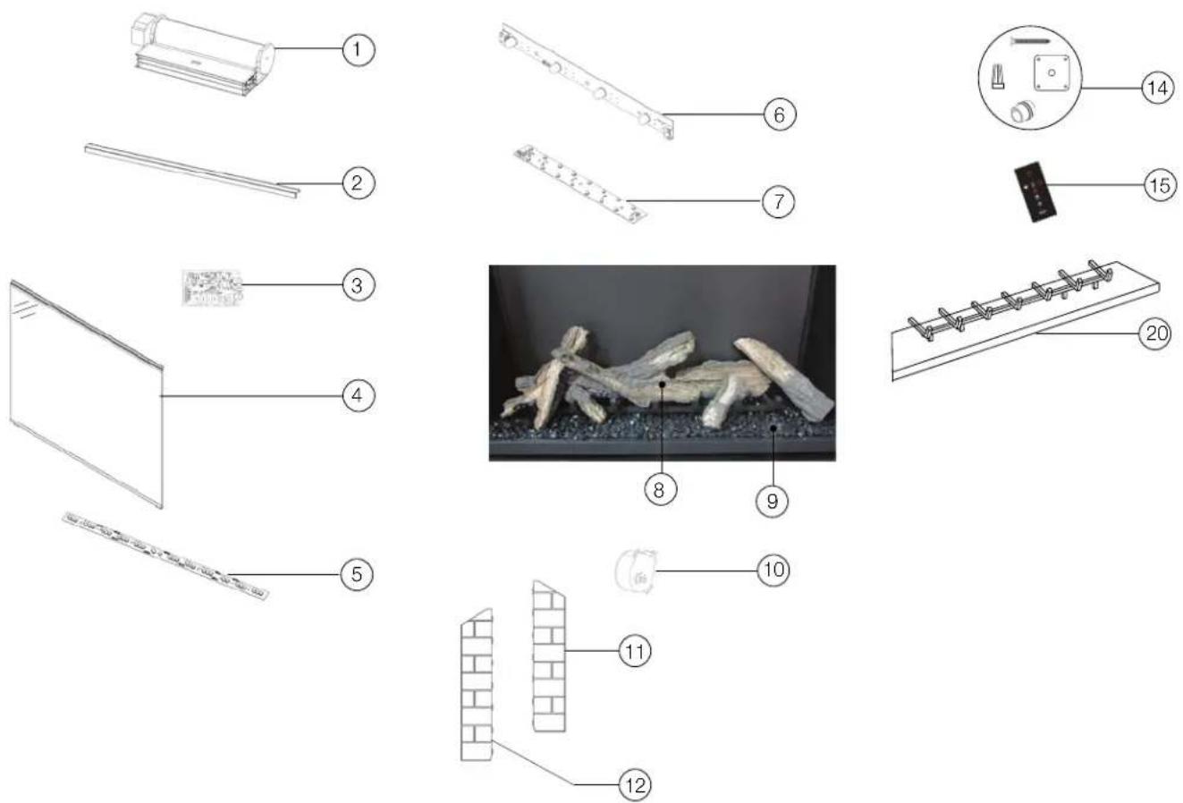 Napoleon Element NEFB36H-BS-2 - NEFB42H-BS-1 overview - 1