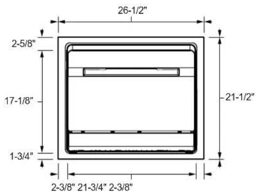 GE Profile PCDBI01KIT - WARNING - 1