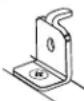 GE Profile PCDBI01KIT - B5 INSTALLBRACKETS - 2