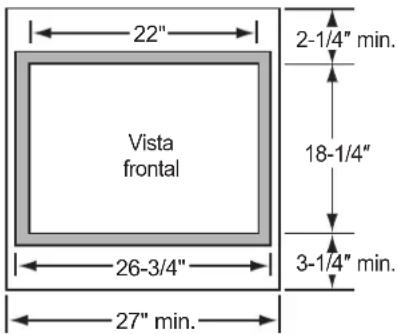 GE Profile PCDBI01KIT - ADVERTENCIA - 2
