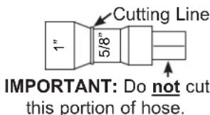 GE Profile PCDBI01KIT - B2 PREPARE FOR DRAIN HOSE CONNECTION - 1