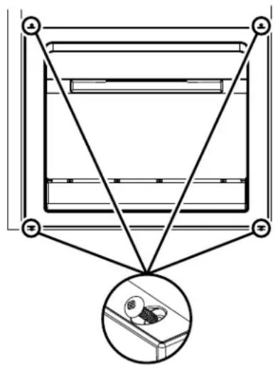 GE Profile PCDBI01KIT - B6 POSITION FRAME ONTO THE CABINET FRONT - 1