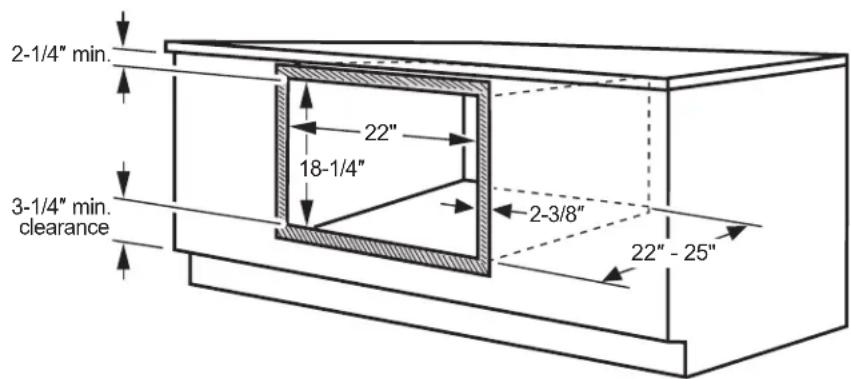 GE Profile PCDBI01KIT - WARNING - 1
