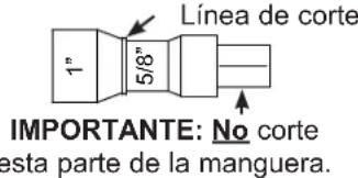 GE Profile PCDBI01KIT - A2 PREPARE PARA LA CONEXIÓN DE LA MANGUERA DE DRENAJE - 1