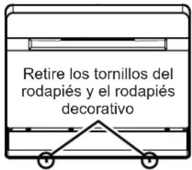 GE Profile PCDBI01KIT - A4 OPCIONALES - REEMPLACE EL RODAPIÉS DECORATIVO CON ASPECTO DE ACERO INOXIDABLE INCLUIDO CON EL KIT - 1