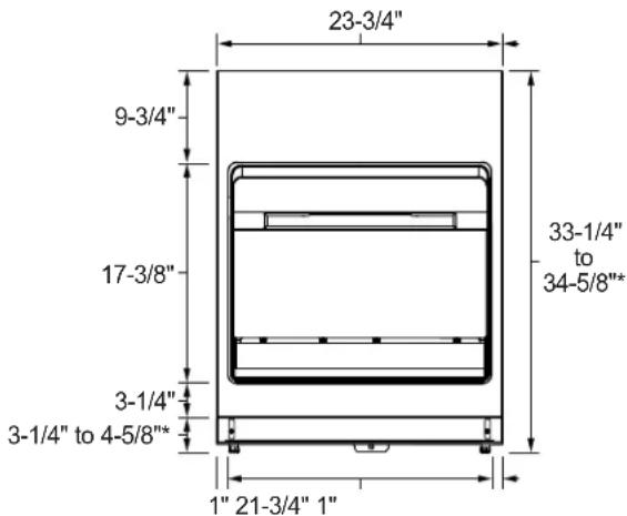 GE Profile PCDUS01KITFS - WARNING - 1