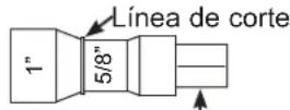 GE Profile PZF560HGWBB - Conector de manguera de drenaje - 1
