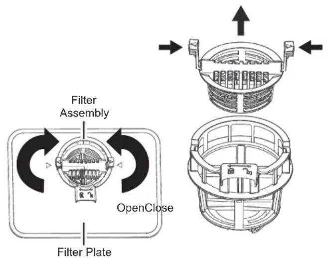 GE Profile PZF560HGWBB - Filter Assembly - 1