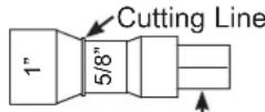 GE Profile PZF560HGWBB - Drain Hose Connector - 1