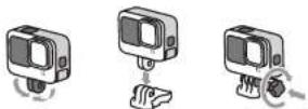 GOPRO Extension Pole + - Como montar sua câmera no bastão extensor - 3