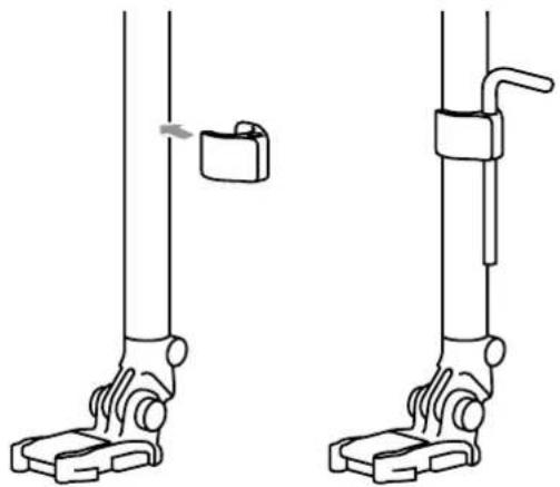 GOPRO Boom + Bar Mount - Stockage pour clé hexagonale Garantie À Vie - 1