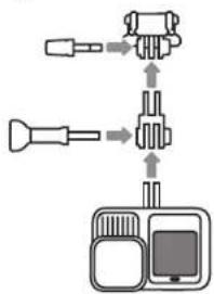GOPRO Bite Mount - Qué incluye Configuración del soporte de boca - 6