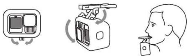 GOPRO Bite Mount - Utilisation de la fixation de bouche avec Floaty - 1