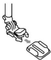 GOPRO Boom + Adhesive Mounts - Mounting with the Adhesive Mounts Adjusting the Capture Angle - 4