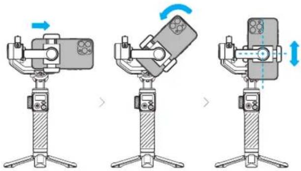 GOPRO Fluid Pro AI - De telefoon naar de staande modus draaien - 1