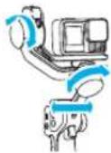 GOPRO Fluid Pro AI - BEWEGINGSMODI VAN DE CARDANISCHE STABILISATIE - 3
