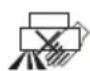 PARKSIDE PHDS 110 B2 Silent - Pictograms and symbols Symbols on the device - 3