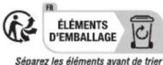 TRONIC TTHL 1500 B1 - Seulement pour la France - 2