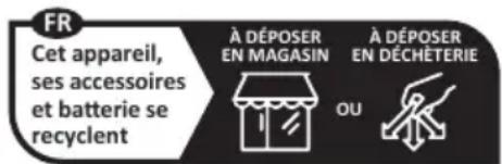 PARKSIDE PBSAP 20-Li A1 - Instructions pour le recyclage des batteries - 3