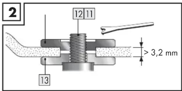 PARKSIDE PWS 230 F5 - (véase la fig. 2) - 1