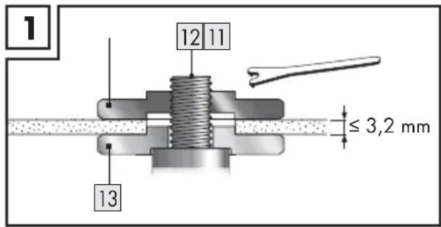 PARKSIDE PWS 230 F5 - (se fig. 1) - 1