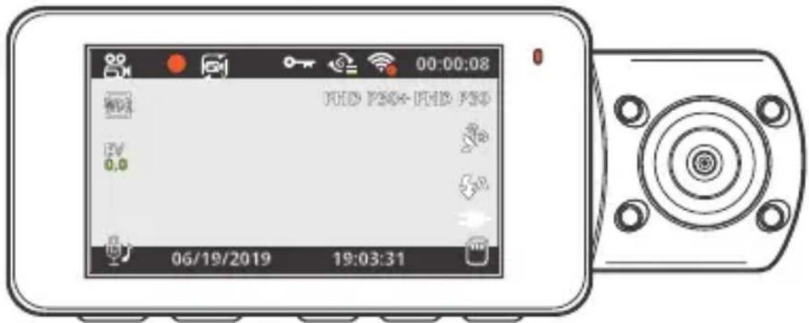 Rexing V3C - Registrazione Video - 1