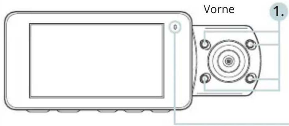 Rexing V3C - Kamera Übersicht - 1