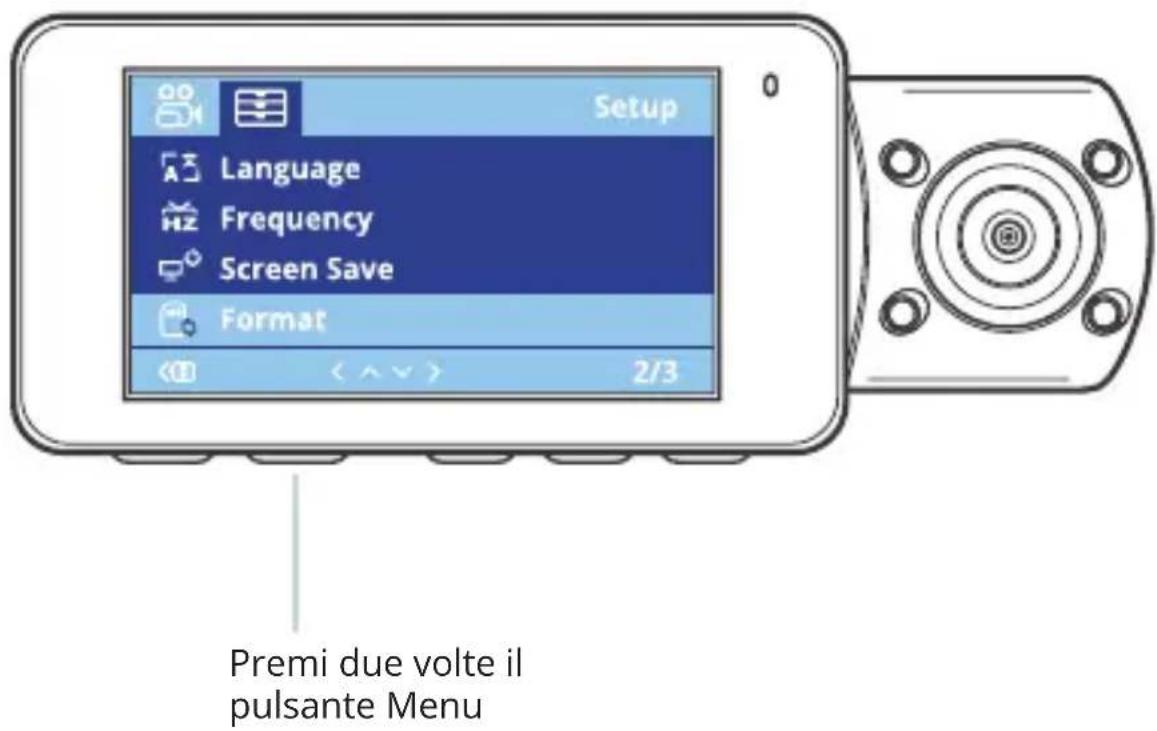 Rexing V3C - Passo 3: Alimentare la Telecamera e Formattare la Scheda di Memoria - 2