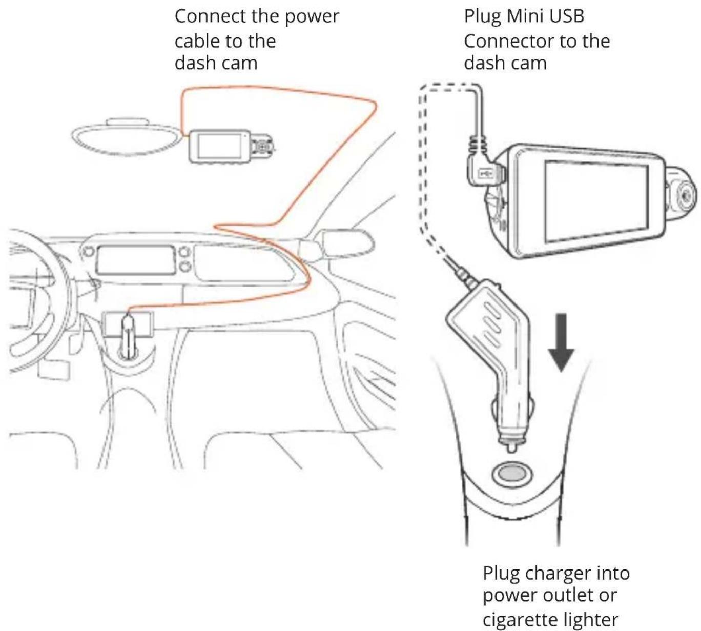 Rexing V3C - Step 4: Installing the Camera onto the Windshield - 1