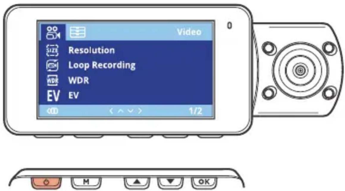 Rexing V3C - 機器の電源 - 1
