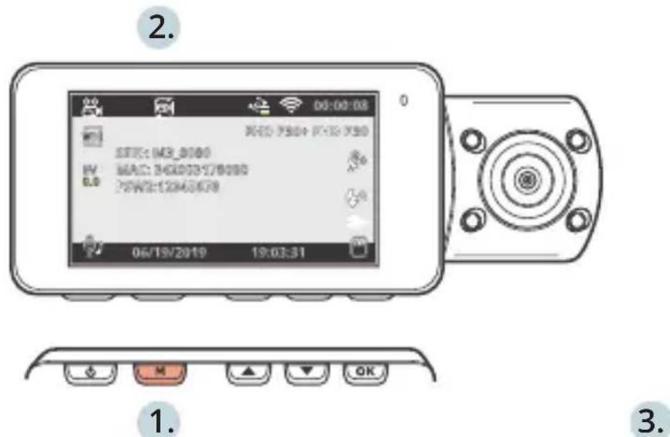 Rexing V3C - Connexion Wi-Fi - 1