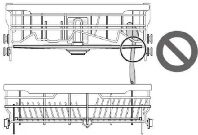 LG QuadWash DF243FVS - Plegar els separadors de la cistella - 5