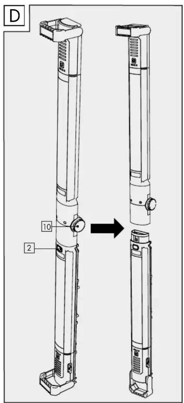 PARKSIDE PAS 4000 A1 - ARBEJDSLYGTE MED GENOPLADELIGT BATTERI - 4