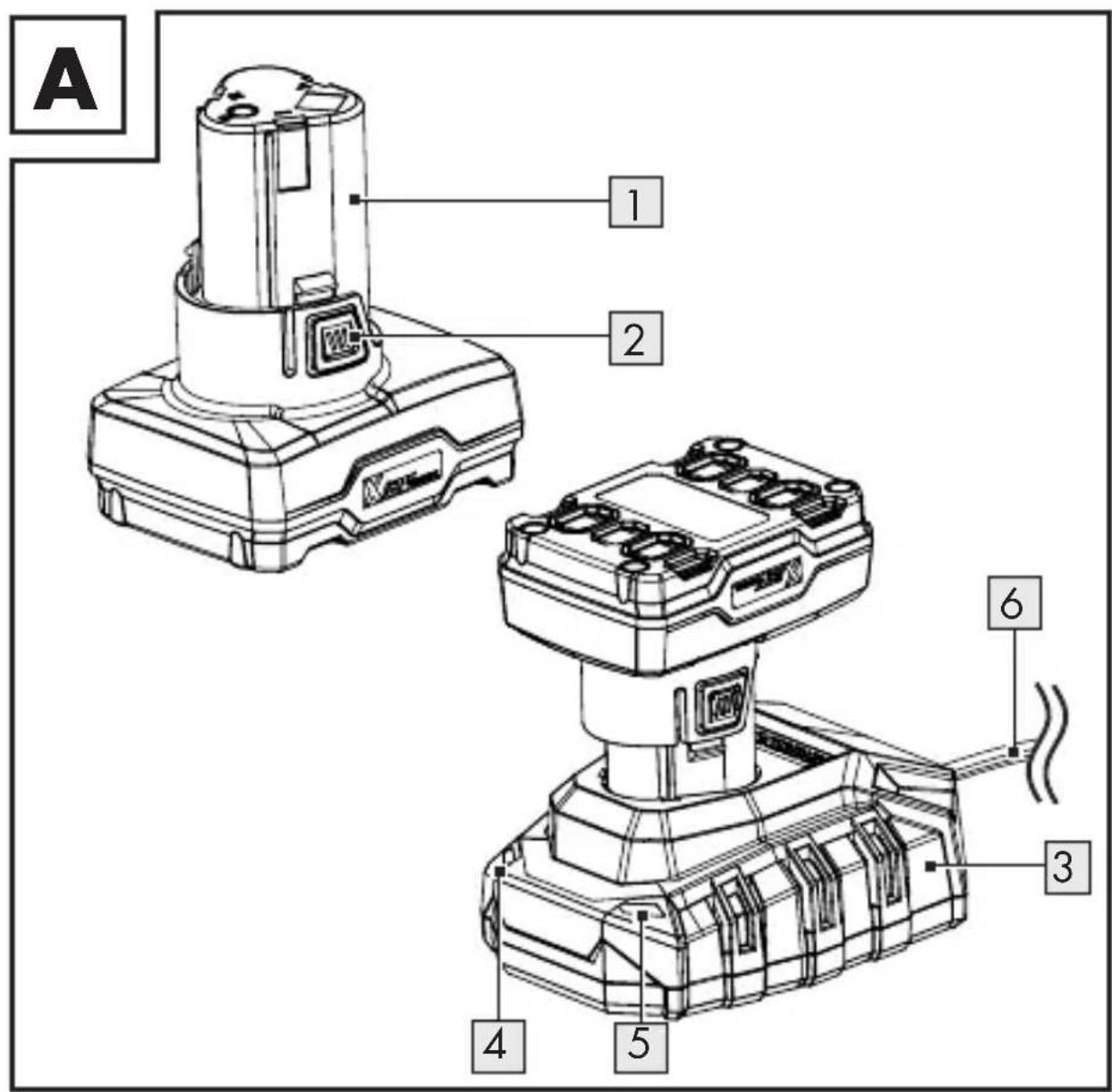 PARKSIDE PAPK 12 B4 - AKUMULATOR 12 V 4 Ah - 1