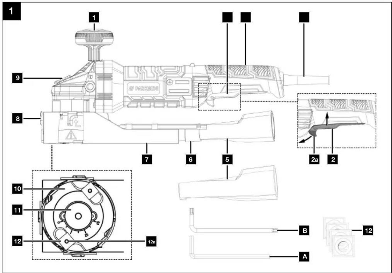 PARKSIDE PLF 720 A1 - IT MT CH - 1