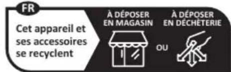 PARKSIDE PPFBSA 12 A1 - Directive 2012/19/UE sur les déchets d'équipements électriques et électroniques : - 2
