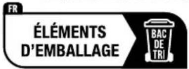 FR ÉLÉMENTS D'EMBALLAGE BAC DE TRI