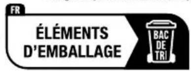 FR ÉLÉMENTS D'EMBALLAGE BAC DE TRI